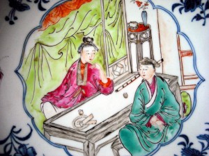 Qianlong Fencai Plate – Ladies