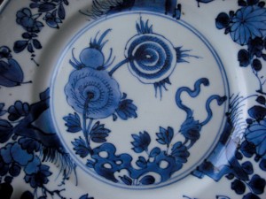 Kangxi Plate - blue & white