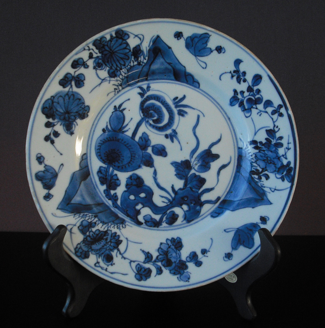 Kangxi Plate – blue & white