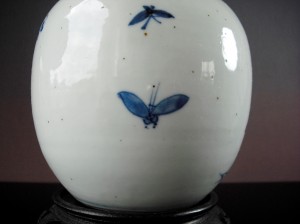 19th C. Vase – Two Birds
