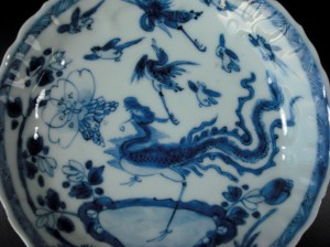 Kangxi Dish – Birds & Flower
