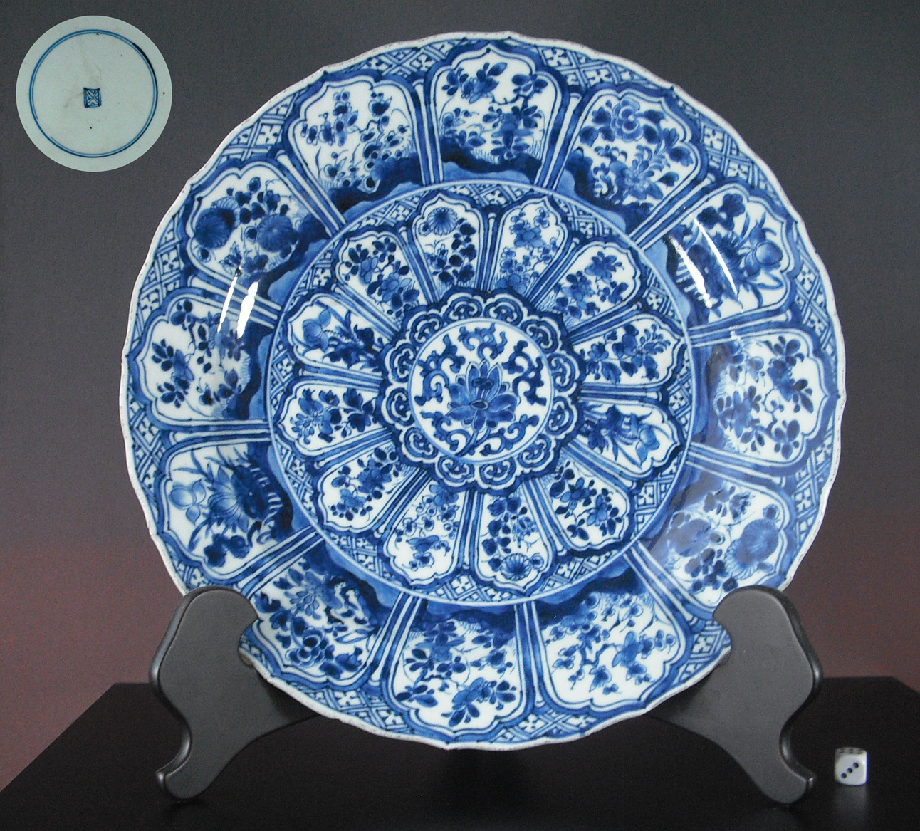 Large Kangxi Plate – Kraak Style