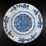 Chinese Kangxi Period Plate – Flower & Fruit