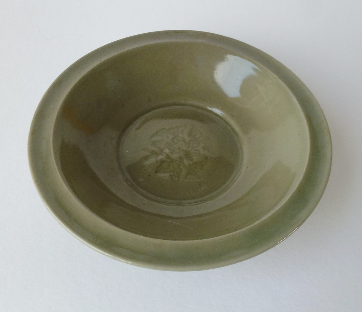 Jiajing Ming Celadon Dish – Relief