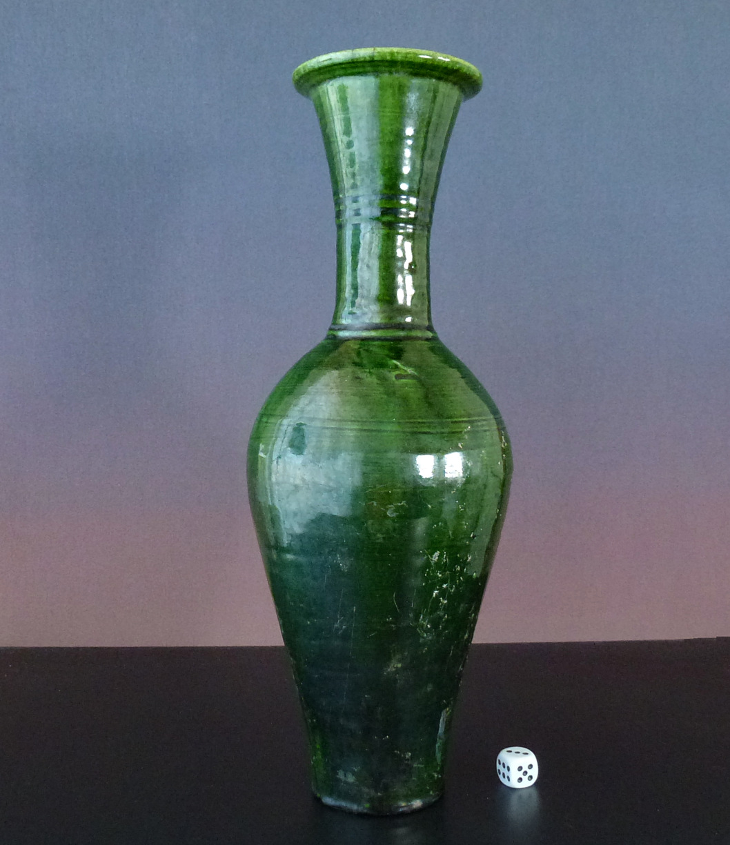 Tang Dynasty Baluster Vase – Lead Glaze