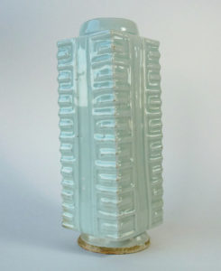 Celadon CONG Vase - Relief