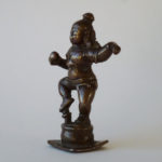 18th C. Bronze Krishna – Dancing Child