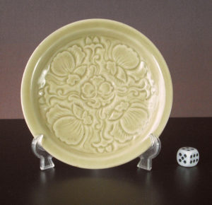 Carved Song Dish – Celadon