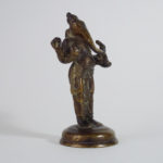 19th C. Bronze - Standing Ganesha