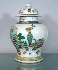 19th C. Vase & Cover- 100 Antiques