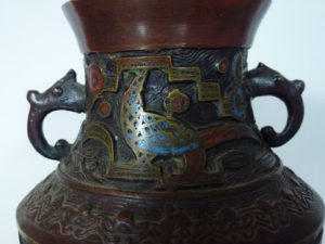 Qing Dynasty Bronze Vase – Archaic Style