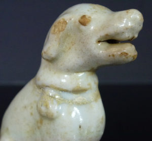 Song Figurine of a Dog - Qingbai