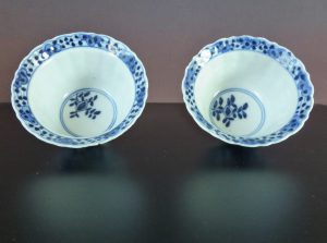 19th C. Cups – Floral