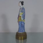 19th C. Famille Rose Figure – Lady