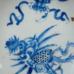 18th/19th C. Bleu de Hue Dish – Fenghuang