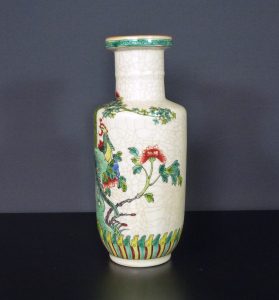 Guangxu Wucai Vase - Phoenix