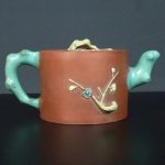 19th C. Yixing Teapot – Plum Tree