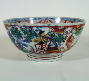 Chinese 18th C. Bowl “Amsterdam Bont” – Cherry Pickers