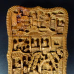 Chinese 19th C. Card Case - Village Scenery