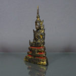 19th C. Thai Rattanakosin Bronze Buddha - Gilded