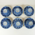 6 x chinese Kangxi Period Cup & Saucer - Floral