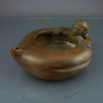 Chinese 18th/19th C. Bamboo Water Dropper – Monkey