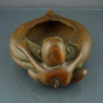 Chinese 18th/19th C. Bamboo Water Dropper – Monkey