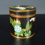 Chinese 19th C. Cloisonne Box – Floral