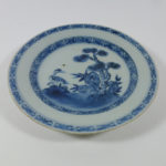 Chinese 18th C. Kangxi Dish - Bird