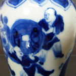 Chinese 19th C. Meiping Vase – Theater Scenery
