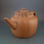 Chinese 18th/19th C. Flower Shape Yixing Teapot – Lion