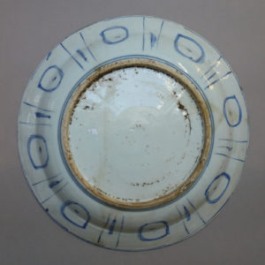 Large chinese Ming Wanli Plate – Grashopper