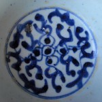 17th C. Deep Footring Bowl - Lotus