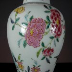 Yongzheng Fencai Vase – Rock Garden