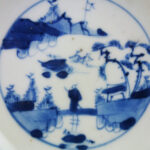 Chinese Kangxi Period Saucer – Café-au-lait
