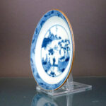 Chinese Kangxi Period Saucer – Café-au-lait