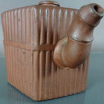 19th C. chinese Yixing hexagonal Teapot – Bamboo