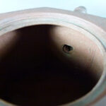19th C. chinese Yixing hexagonal Teapot – Bamboo