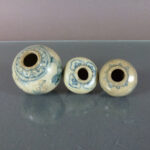 3 x chinese Ming Dynasty Jarlets
