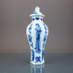 Chinese 17/18th C. Kangxi Small Vase – Long Eliza