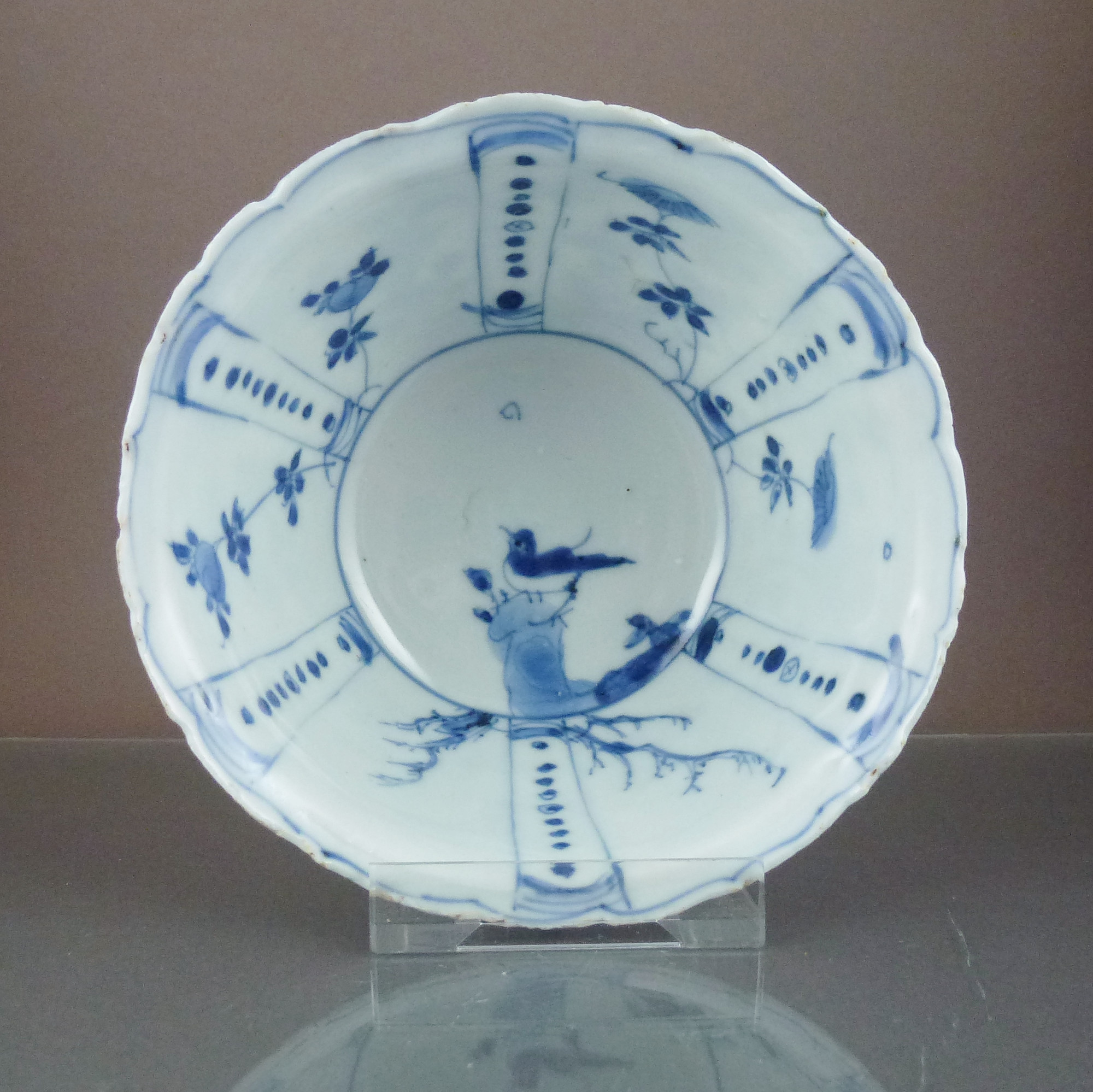 Chinese Ming Dynasty Wanli Kraak Bowl – Birds