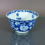 Chinese Kangxi Cup & Saucer – Lotus Pond