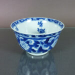Chinese Kangxi Cup & Saucer – Lotus Pond