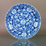Chinese Kangxi Cup & Saucer – Lotus Pond