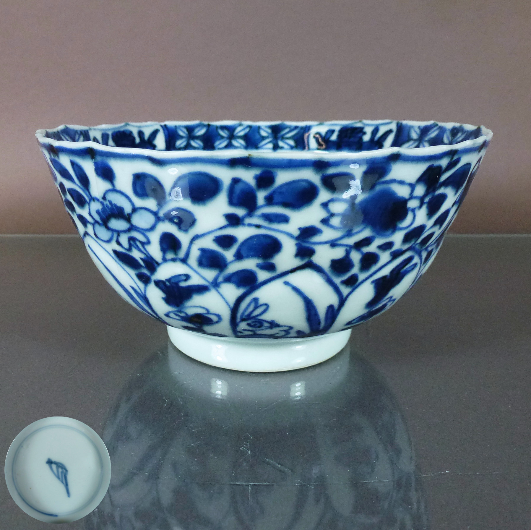 18th C. chinese Kangxi Period Bowl – Rabbit