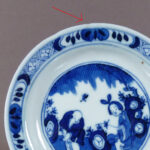 18th C. chinese Kangxi Dish – Long Eliza