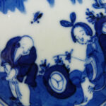 18th C. chinese Kangxi Dish – Long Eliza