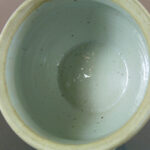 Chinese 19th C. Kamcheng Porcelain lidded Jar