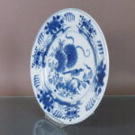 18th C. chinese Kangxi Period Dish – Bird