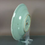 19th C. chinese Celadon Plate – Bats